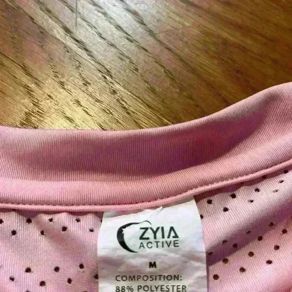 Zyia Active Blossom Chill Tank Size Medium Excellent Like New Condition - Picture 3 of 4